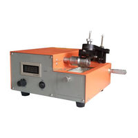 Gergaji Berlian Digital Kecepatan Rendah 4" Presisi Tinggi dengan Micro Feed & Aksesoris -- Ideal untuk Pemotongan PCB, Kaca, Keramik, Batu Permata