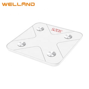 Welland-báscula inteligente de grasa corporal, balanza de baño con IMC - Product Image 5