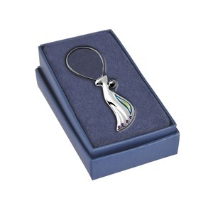 Porte-clés en peluche paon - Un porte-clés éblouissant et magnifique - Product Image 2