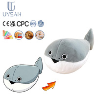 UYEAH OEM/ODM Peluche Requin Personnalisée, Cadeau Adorable, Peluches Dessin Animé, Jouets en Peluche Doux en Forme de Poisson, Conception Personnalisée