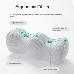 Cuscino per gambe in Memory Foam per sollevamento <span class=keywords><strong>letto</strong></span> e supporto per ginocchio Anti acaro della polvere rimovibile lavabile - Product Image 2