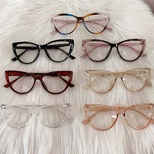 Lunettes Photochromiques Anti-Lumière Bleue Tendance 2025 – Montures Œil de Chat à Verres UV400 à Changement de Couleur pour Femmes - Product Image 2