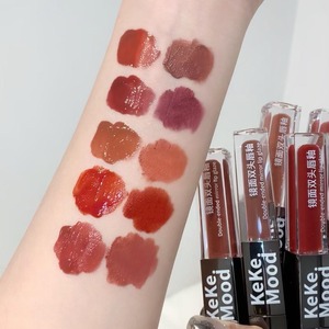 Lucidalabbra a doppio termine per lucidalabbra a specchio lucidalabbra opaco opaco opaco con labbra in tinta unita rossetto a prezzi accessibili - Product Image 4