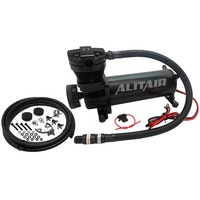 Kit de compresseurs de pompe à air de suspension pneumatique pour camion à service continu VIAIR 480C 200 PSI chromé pour voiture, camion, remorque