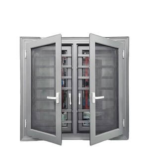 หน้าต่างบานเกล็ดอลูมิเนียมที่ทันสมัยกันเสียงติดตั้งง่ายสำหรับห้องนอนห้องนั่งเล่นภายนอกอาคารเหล็กนิรภัย - Product Image 6