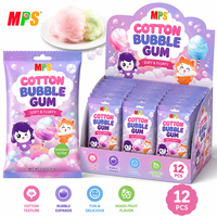 Vente en gros de fil à éclater drôle Gomme à bulles en coton Bonbons aux fruits Bonbons à la guimauve