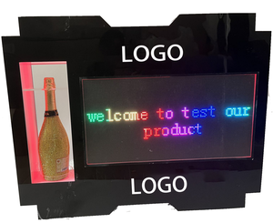 Customized Star <strong>Message</strong> <strong>Board</strong> Rechargeable Marquee for Nightclub Led Bottle Presenter - Product Image 1