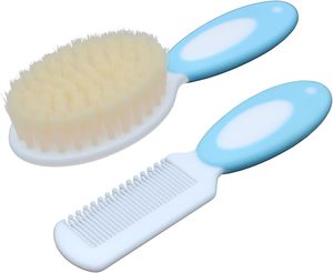 Conjunto de Escova e Pente para Bebês com Cerdas Macias e Gentis para Cuidado do Couro Cabeludo e Higiene Diária - Product Image 6