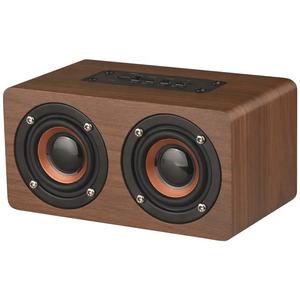 Xiaomi-altavoz inalámbrico de madera con alarma, caja de 5 altavoces de madera azul - Product Image 3