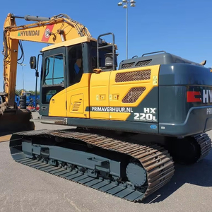 รถขุดตีนตะขาบมือสองจากเกาหลี รุ่น Hyundai HX220HD เครื่องยนต์ Yanmar ปั๊มประสิทธิภาพสูง ลูกปืน เกียร์ ปี 2023 - Product Image 1