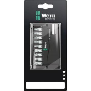 WERA-Jeu de 05073416001 embouts (10 pièces) (emballage libre-service)-EAN 4013288128164 INSERTS POUR VISSER LES EMBOUTS DE VISSAGE - Product Image 1
