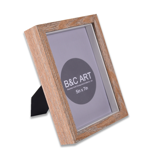 Factory Wholesale Custom Size 4x6 5x7 6x8 Inch Depth Wooden MDF Frame 3D Shadow Box for Picture Display