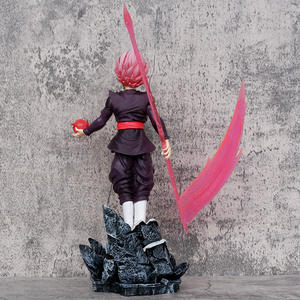 Nueva Figura de Acción de PVC de 36 cm de <span class=keywords><strong>Dragon</strong></span> <span class=keywords><strong>Ball</strong></span> Z, Zamasu Black <span class=keywords><strong>Goku</strong></span>, Modelo de Juguete de Dibujos Animados para Decoración de Anime y Colección - Product Image 4