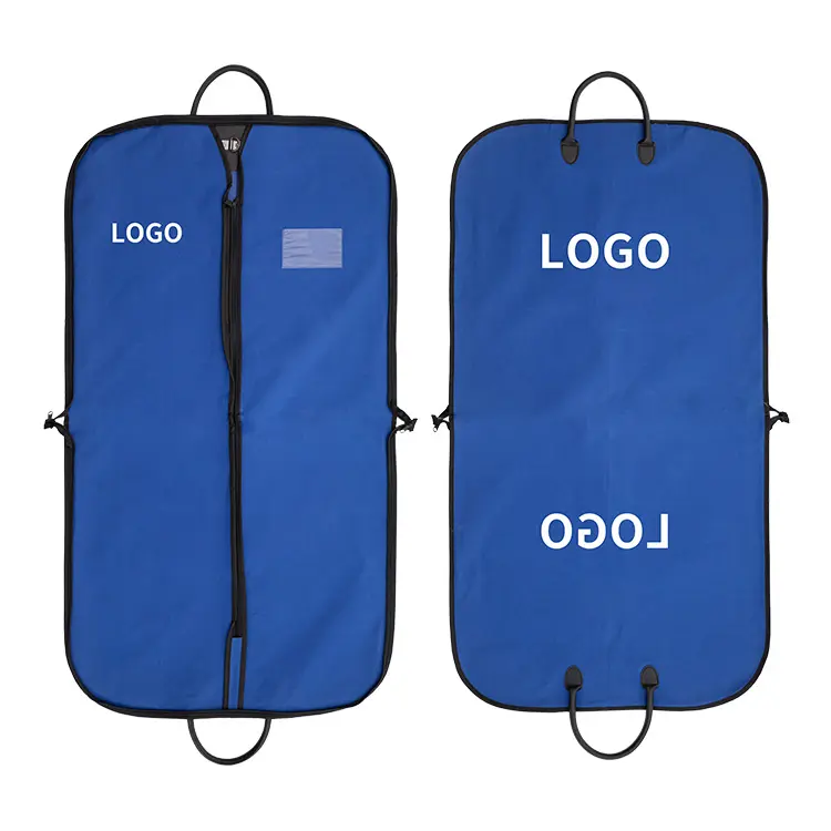 High quality oxford fabric folded clothes garment bags suit zip lock bag coat cover