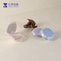 Vide De Luxe Transparent Shell En Plastique Cosmétique Coussin D'air Cas Boîte BB Coussin Poudre Fondation Conteneur pour 15g Emballage