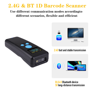 Mini escáner de código de barras portátil BT 4,0 1d 2d <span class=keywords><strong>QR</strong></span> lector de código de barras pantalla <span class=keywords><strong>Escaner</strong></span> de codigo de barras inalambrico - Product Image 5