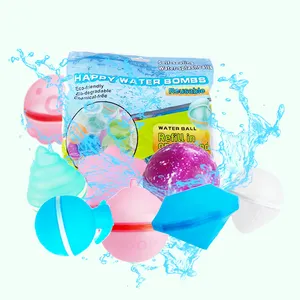 Fabrik Neuheiten Aufblasbarer Strand ballon Silikon Wasserball Schnell füllen Splash Toy Water Balls Spiel für Wasserpark