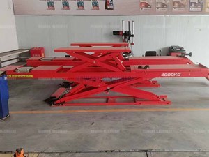 Nuevo Elevador de Tijera de Altura Media para Coches, 4000kg, Eléctrico, Doble Cilindro Hidráulico, Móvil - Product Image 6