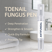 Stylo antifongique à base de plantes pour les ongles, réparation et renforcement des ongles, huile pour cuticules, emballage individuel, marque privée, OEM