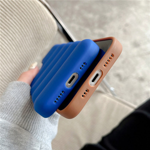 เคสโทรศัพท์ TPU แบบแจ็กเก็ตขนเป็ดคุณภาพสูงสำหรับ <span class=keywords><strong>iPhone</strong></span> 17 <span class=keywords><strong>Air</strong></span> 16 16E 15 <span class=keywords><strong>PRO</strong></span> <span class=keywords><strong>MAX</strong></span> 14 13 <span class=keywords><strong>12</strong></span> 11 MINI ฝาหลัง - Product Image 4