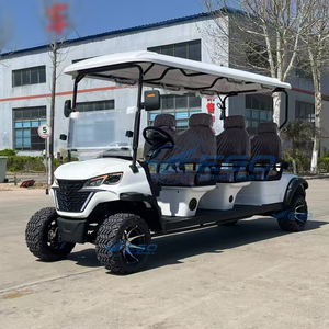 Carrito de Golf Eléctrico de 6 Plazas para Transporte en Resorts y Movilidad en Campus, en Venta - Product Image 1