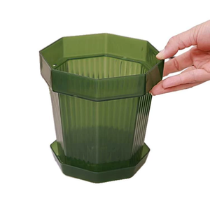 Gran oferta, <span class=keywords><strong>maceta</strong></span> suculenta Octagonal <span class=keywords><strong>de</strong></span> 6 pulgadas, lavabo <span class=keywords><strong>de</strong></span> luz antiniebla <span class=keywords><strong>DE</strong></span> ESTILO duradero, macetas <span class=keywords><strong>de</strong></span> <span class=keywords><strong>plástico</strong></span> transparente coloridas con bandeja <span class=keywords><strong>de</strong></span> columnas <span class=keywords><strong>de</strong></span> aire - Product Image 1