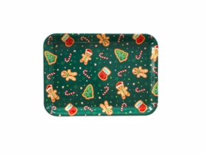 Custom Full Print Home Rectangle Snack <strong>Plastic</strong> <strong>Serving</strong> Tray - Product Image 5