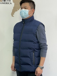 Gilet Invernale Imbottito da <span class=keywords><strong>Uomo</strong></span>, Casual, Caldo, Resistente all'Acqua, Senza Maniche, con Zip, Giacca Leggera Imbottita in Piuma - Product Image 3