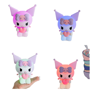 <span class=keywords><strong>Rgb</strong></span> Silicone sạc <span class=keywords><strong>LED</strong></span> nightlight phong cách hiện đại mini bàn đèn với ma đầu thiết kế cho nhà ngủ & thư giãn - Product Image 4