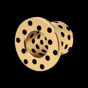 บูชหน้าแปลนรองรับแรงกด ทำจากโลหะผสมทองแดง MPGZ ขนาดเส้นผ่านศูนย์กลางภายใน 6~50 มม. ทนทานต่อการสึกหรอ หล่อลื่นด้วยตัวเอง ผลิตจากกราไฟต์และทองแดง - Product Image 5