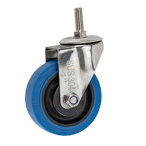 Mittlerer Edelstahl Gummi blau Nachlauf Doppel lager Nachlauf - Product Image 4