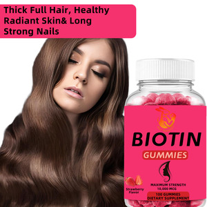 Gummies de biotine en gros pour usines : favorisent des cheveux épais et volumineux, une peau saine et éclatante, et des ongles longs et forts - Product Image 3