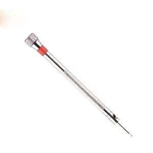1 pezzo 0.6-2.0mm cacciavite a fessura in acciaio inox preciso dritto a testa piatta cacciavite orologio strumento di riparazione gioielli per orologiaio - Product Image 4