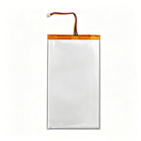 Batería de Polímero de Litio de Cobalto Puro de 3.5mm de Grosor, Tipo Bolsa, 3.8v 2400mAh, Li-Ion LiPo