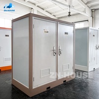Maison conteneur préfabriquée, WC portable, toilettes préfabriquées, salle de bain extérieure pour camping, sanitaire mobile