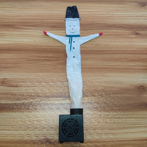 Pupazzo di Neve Gonfiabile in Poliestere BeiLe, Sky Dancer Elettrico, Decorazione per Eventi e Promozioni nei Centri Commerciali, Accessorio per Photo Booth - Product Image 2