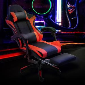 E-Sports Racing <b>Reclining</b> <b>Chair</b> Modern Design Ergonomic Office & Gaming <b>Leather</b> Seat Adjustable Metal Base Swivel for Home Use - Product Image 3