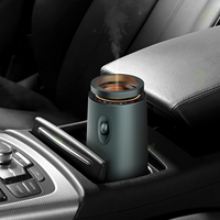 Diffuseur d'aromathérapie portable en métal sans eau 2026 pour voiture, ultra silencieux, sans brume, diffusion de parfum, rechargeable sur batterie