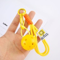 Accessoires de pickleball : Mini porte-clés et pendentif de sac à dos à motif à pois, style sportif, cadeau sportif