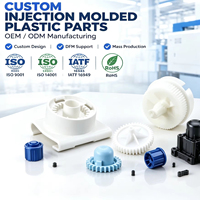 Composants de moulage par injection plastique sur mesure OEM ODM, pièces d'engrenage en plastique pour machines et appareils électroménagers