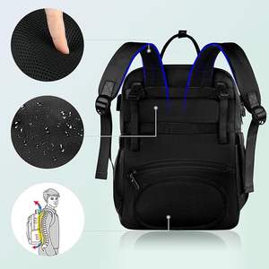 Échantillon gratuit Sacs à langer de voyage pour maman avec usages multiples Ensemble de quatre pièces de sacs à langer pour bébés - Product Image 2