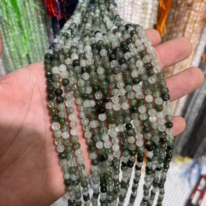 Perles de pierres précieuses <span class=keywords><strong>semi</strong></span>-précieuses rondes de 4 mm, petites, bon marché, directement de l'usine, pour la fabrication de bijoux DIY - Product Image 6