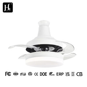 Hot Sale 42 Inch Decorative High Chandelier Led Ceiling Fan <b>Lamp</b> with Lights & and Remote Control Modern - Product Image 4