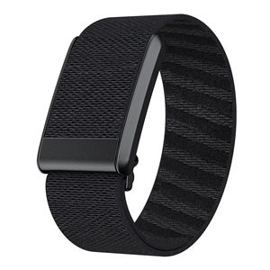 Bracelets de montre connecté<span class=keywords><strong>e</strong></span> sportifs, élastiques, noirs, avec fermoir à crochet - Product Image 1