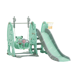 Combinaison de toboggan éducatif en plastique pour l'intérieur des écoles maternelles, idéale pour les résidences et les jardins - Product Image 2