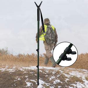 Specialità cacciatori durevole portatile regolabile <span class=keywords><strong>2</strong></span> per forniture da caccia e tiro con bastoncini - Product Image 2