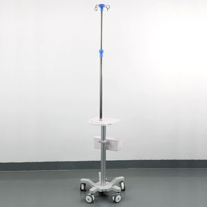 Chariot à perfusion mobile, chariot médical pour perfusion, support de perfusion mobile, support portable pour flacon de perfusion - Product Image 3