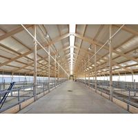 Bâtiment d'entrepôt/atelier préfabriqué en structure d'acier sur mesure