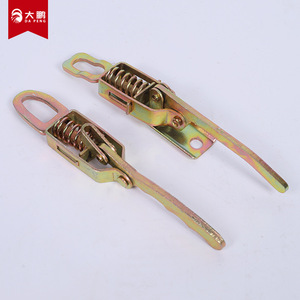 Da Peng Zinc Plated <b>Spring</b> Hook Handle For Tricycles Agricultural Vehicles Trucks <b>Door</b> Latch Cargo Control - Product Image 1