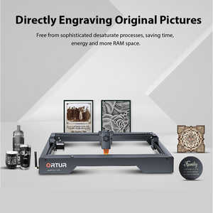 Grabador Láser de Alta Precisión <span class=keywords><strong>ORTUR</strong></span> OLM3-LE 5W/10W/20W, Marco DIY, Punto Comprimido, Lente LD+FAC+C, Corte Rápido - Product Image 5